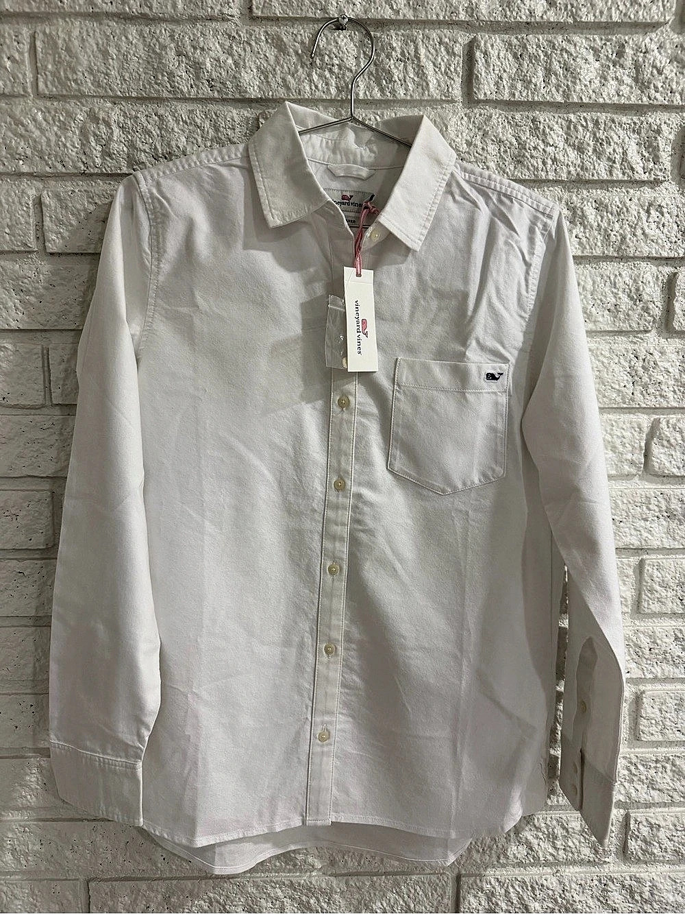 vineyard vines Chilmark Classic Button-Down Shirt White